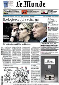 Le Monde et Suppléments du Dimanche 16 et Lundi 17 Septembre 2012