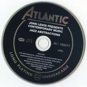 John Lewis - Jazz Abstractions: John Lewis Presents Contemporary Music (1960) {2013 Japan Jazz Best Collection 1000 Series}