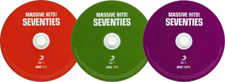 VA - Massive Hits! Seventies (2011) 3CD Set