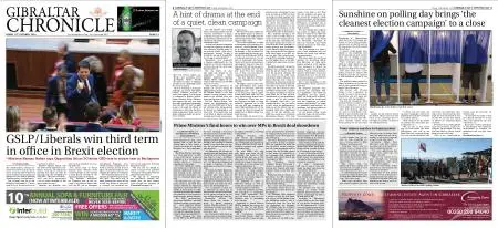 Gibraltar Chronicle – 18 October 2019