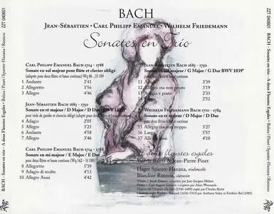 A deux fleustes esgales - Bach: Sonates en Trio (2004)