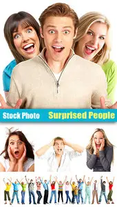 Stock Photo - Surprised People