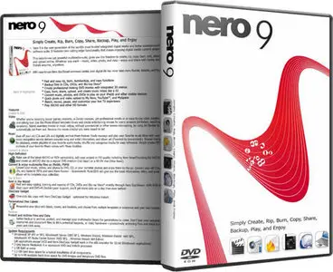 Nero 9.4.26.0. In the bundled tools, templates and instructions for installation (Updated 08/03/2010)
