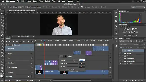 Lynda - Editing Video and Creating Slideshows with Photoshop CC
