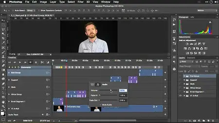 Lynda - Editing Video and Creating Slideshows with Photoshop CC