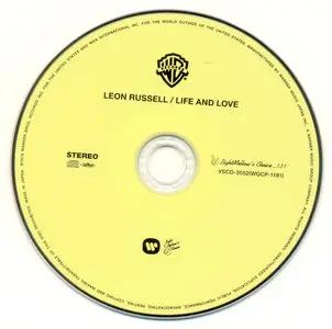 Leon Russell - Life And Love (1979) [2012, Vivid Sound Japan, VSCD-3552]