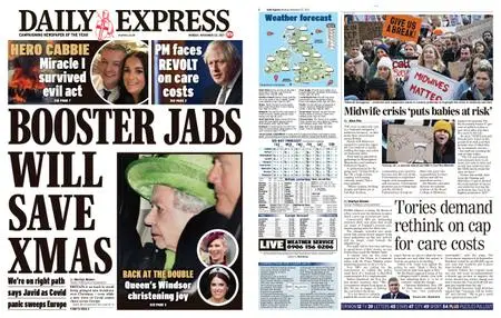 Daily Express – November 22, 2021