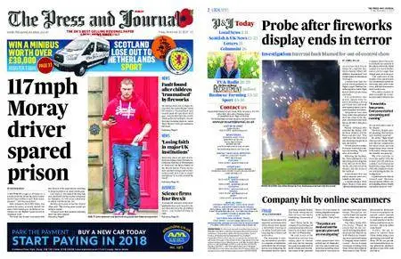 The Press and Journal Moray – November 10, 2017