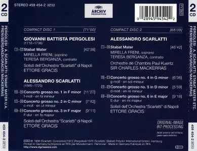 Ettore Gracis, Charles Mackerras - Pergolesi: Stabat Mater; A. Scarlatti: Stabat Mater & 6 Concerti grossi (1999)