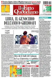 Il Fatto Quotidiano (22-02-11)