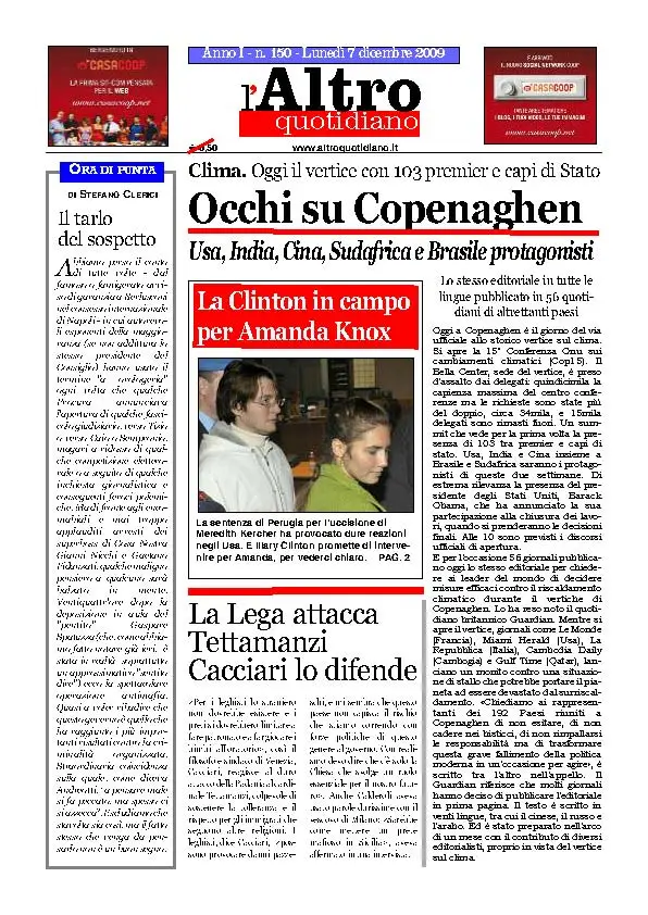 Altro Quotidiano 07.12.2009