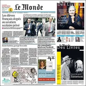 Le Monde - 17 June 2011 (+ Supplements)
