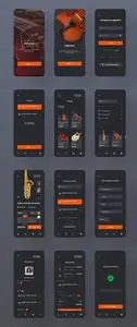 MuseMarket E-ccomerce Mobile App UI Kit