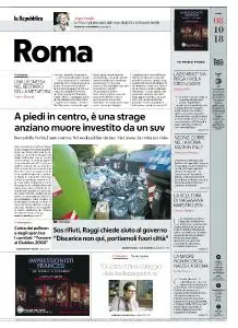 la Repubblica Roma - 8 Ottobre 2018