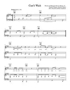 Can't Wait - Avant, Shark Tale Movie (Piano-Vocal-Guitar)