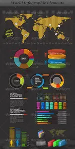 GraphicRiver World - Infographic Elements - Visual Information