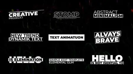 RGB Titles | After Effects 50634676