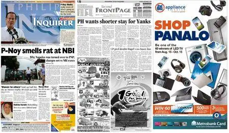 Philippine Daily Inquirer – September 01, 2013
