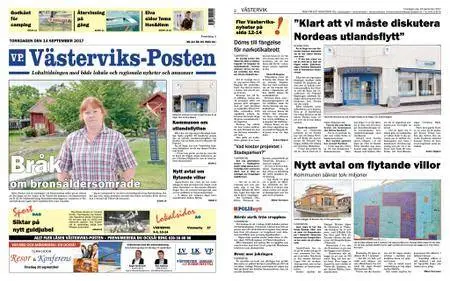 Västerviks-Posten – 14 september 2017