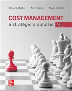Cost Management: A Strategic Emphasis, 9th Edition