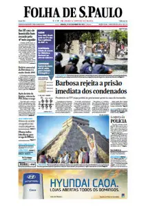 Folha de São Paulo - 22 de dezembro de 2012 - Sábado