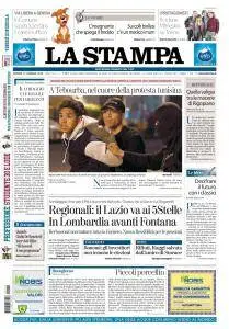 La Stampa Torino Provincia e Canavese - 12 Gennaio 2018