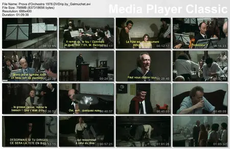 (Federico FELLINI) Prova d'orchestra (Répétition d'orchestre) [DVDrip] 1978