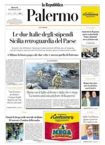 la Repubblica Palermo - 21 Febbraio 2023