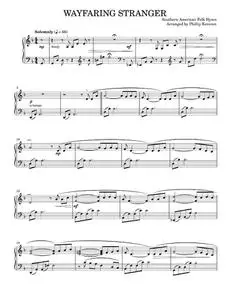 Wayfaring Stranger - Southern American Folk Hymn (Piano Solo)