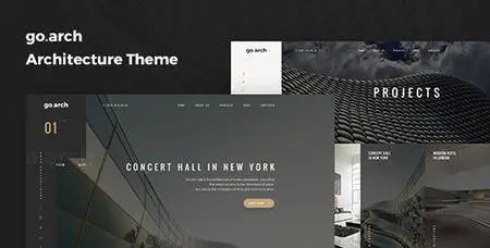 ThemeForest - go.arch v1.0.9 - Architecture and Interior WordPress Theme - 18711712