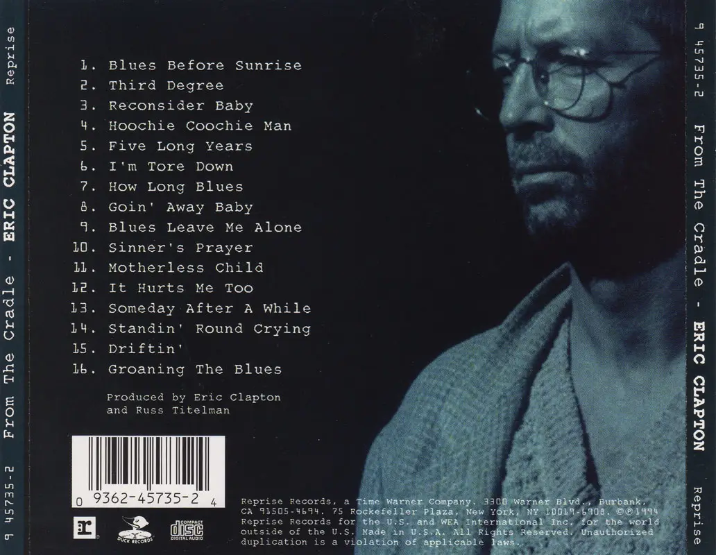 Eric Clapton - From The Cradle (1994) / AvaxHome