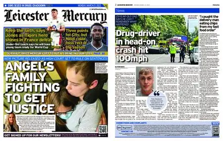 Leicester Mercury – March 21, 2022