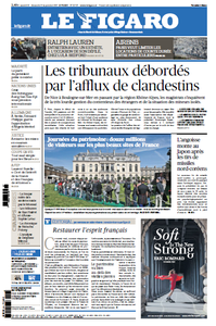 Le Figaro du Samedi 16 et Dimanche 17 Septembre 2017