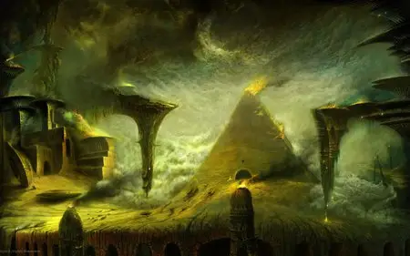 Fantasy art scenery in wallpapers