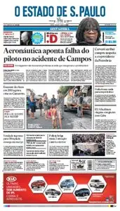 O Estado de São Paulo - 16 de janeiro de 2015 - Sexta