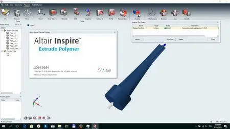 Altair Inspire Extrude (ex Click2Extrude) Metal/Polymer 2019.10678