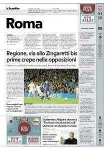 la Repubblica Roma - 5 Aprile 2018