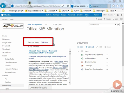 Pluralsight: Manage IT Projects With Office 365 (2014) [repost]