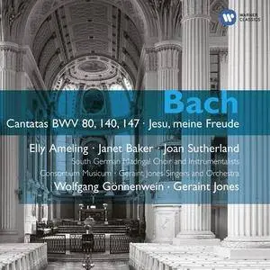 Geraint Jones, Wolfgang Gönnenwein - Bach: Cantates BWV 80, 140 & 147 (1995) [Remaster 2005] 2CD