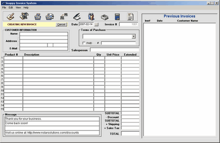 Snappy Invoice System ver.4.4.8