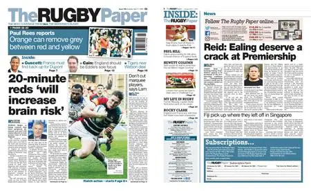 The Rugby Paper – April 17, 2022