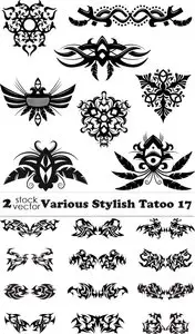 Vectors - Various Stylish Tatoo 17