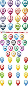 Vectors - Different Maps Pointers 11