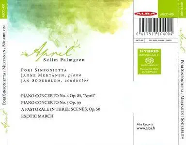Pori Sinfonietta, Janne Mertanen, Jan Söderblom - Palmgren: Piano Concertos Nos. 4 & 5 (2017)