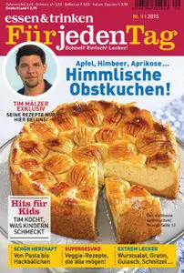 Essen und Trinken für jeden Tag Magazin September No 09 2015