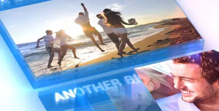 Glass Extrude - Project for After Effects (VideoHive)