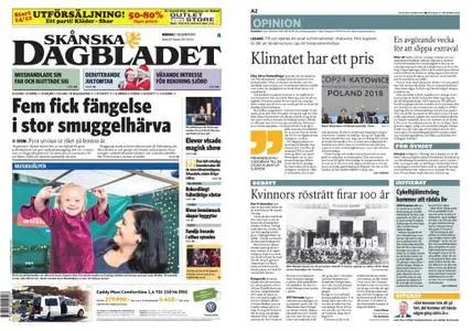Skånska Dagbladet – 17 december 2018