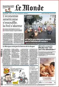  le Monde - Jeudi 12 Aout 2010