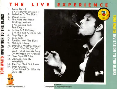 Tom Waits  – Invitation To The Blues (Limited Edition Bootleg) (1977)