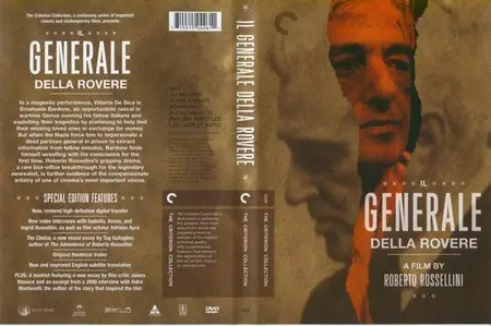 IL GENERALE DELLA ROVERE (1959) - (The Criterion Collection - #463) [DVD9] [2009]